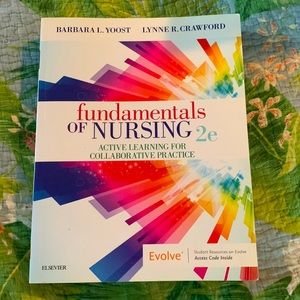 Fundamentals of Nursing 2e Softcover Textbook Nursing School Elsevier